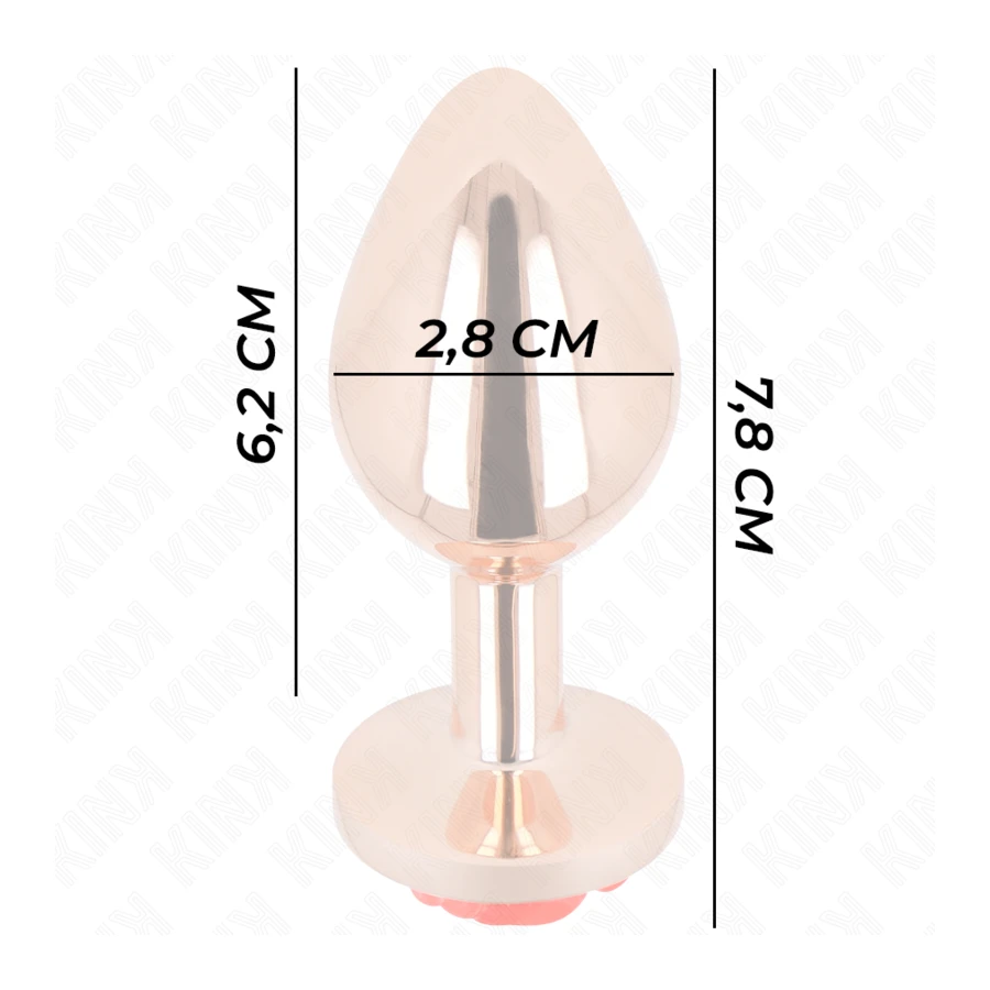 KINK - PLUG ANAL OR ROSE AVEC ROSE ROUGE S